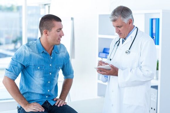 Suchen Sie einen Arzt für chronische Prostatitis auf